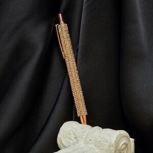 💖WOW! Lux Rose Gold Pave Crystal Pen
